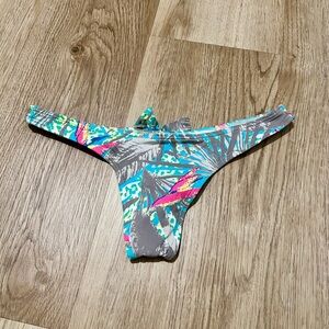 SAN LORENZO BOW TIE BIKINI RUCHED BOTTOM